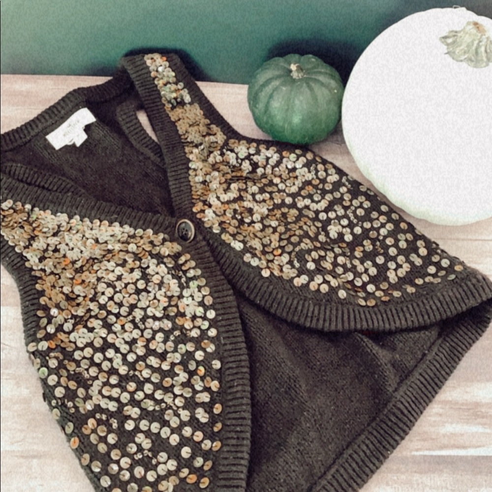 Sequenced Sweater Vest
